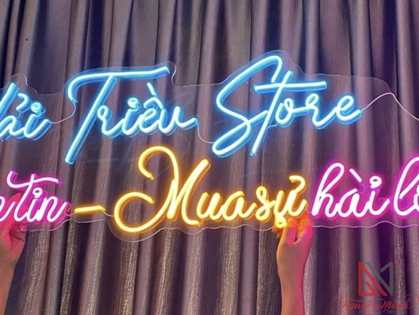 Thi công đèn led neon sign TP HCM