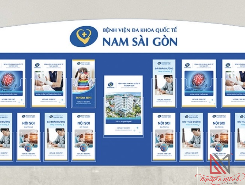 Dự Án Thi Công Kệ Mica Nam Sài Gòn 